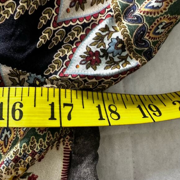 FARM RIO Womens Dress Mini Long Sleeve Cut Out Waist Bohemian Festival | P US S - Picture 9 of 12